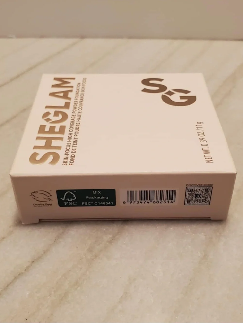 SHEGLAM High COVERAGE Powder FOUNDATION Sand Brand New!